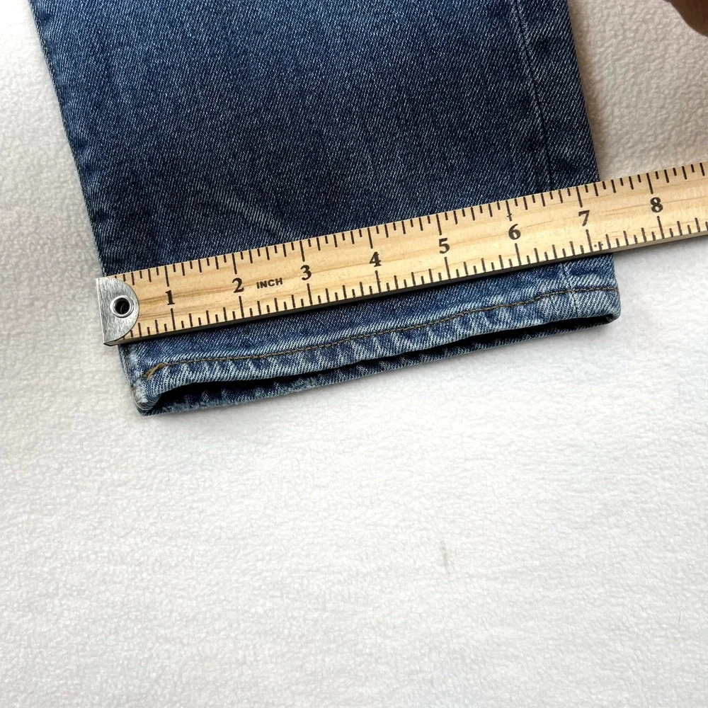 J‎ Crew 770 Jean Men 34x30 Straight Fit Dark Wash Blue Classic Denim J.Crew